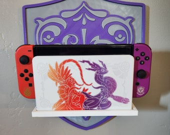 Wall Mount For Switch- Pokemon Violet Edition