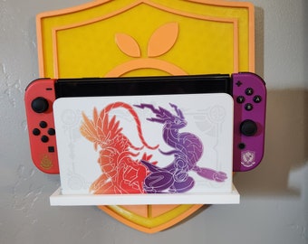 Wall Mount For Switch Dock-Pokemon Scarlet (Naranja) Edition