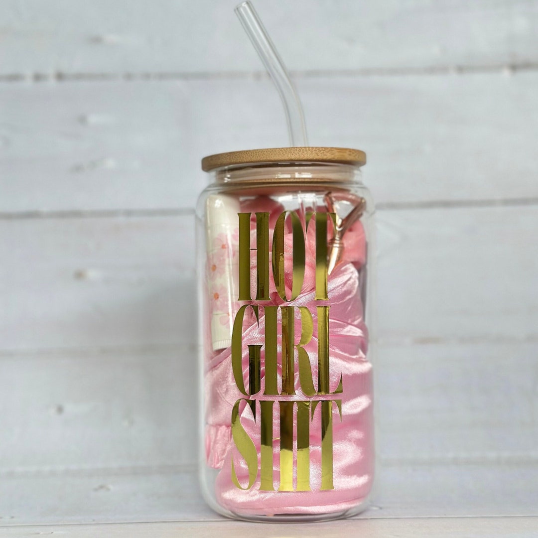 Glass Cup Gift Set Hot Girl Shit Glass Cup Self Care Kit Tumbler Gift glass-cup-gift-set-hot-girl-shit-glass-cup-self-care-kit-tumbler-gift