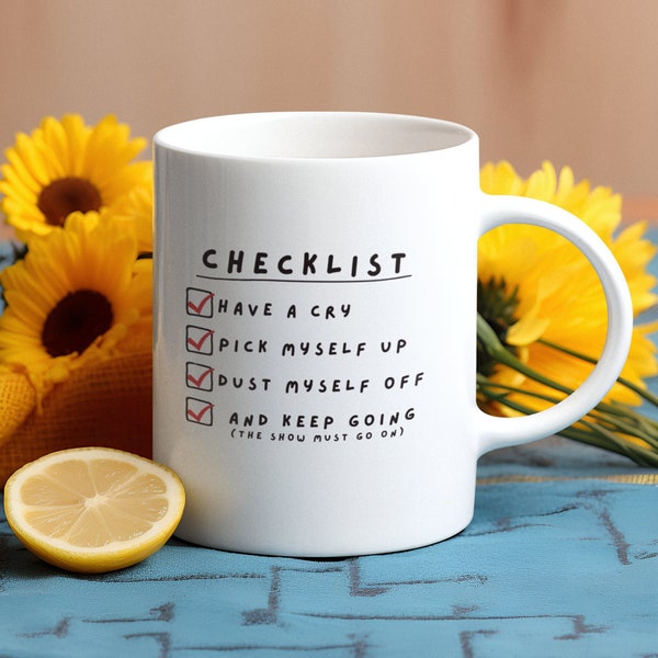 Chilli Heeler Mug, Chilli self-care checklist, Bluey Coffee Cup, Bluey Mom Mug, Gift for Mom, Mom Custom Mug, Mothers Day Mug, Gift For Mums