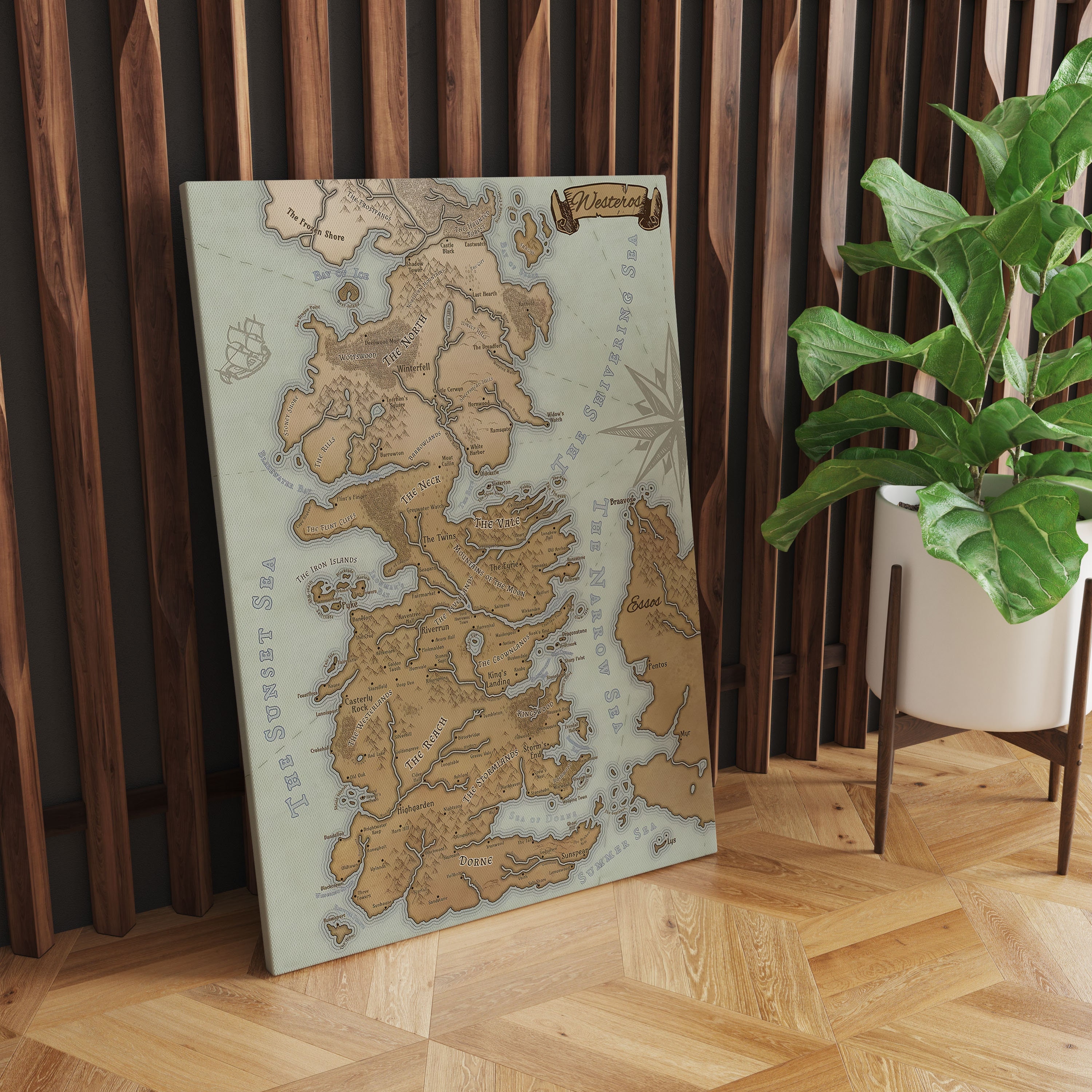 Game of Thrones Map Canvas Westeros - Il Fullxfull.5775095074 Hy7y 
