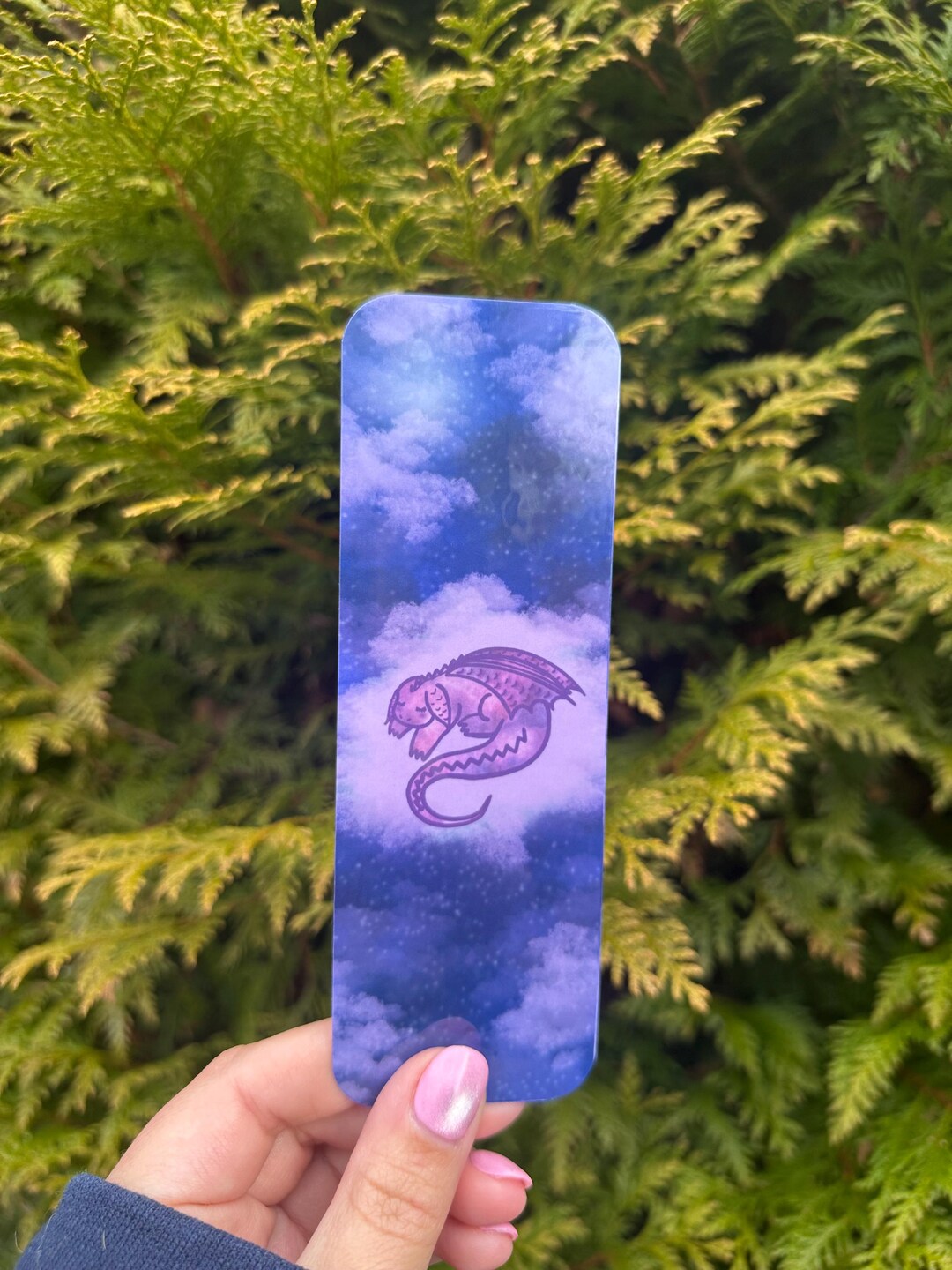 Sleeping Dragon Bookmark - Fantasy Inspired - Bookish Gift for Book ...