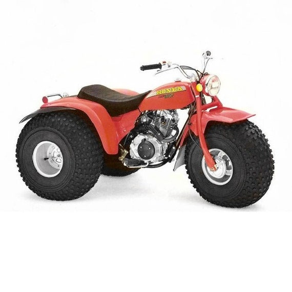 1980-1983 Honda ATC185 185S Trike Manual