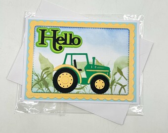 Hello Handmade Medium Greeting Card