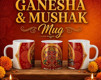 Kubek Ganesha Mushak - Ganesh Chaturthi