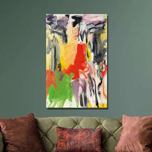 Willem de Kooning Untitled 1979 Art Print,Abstract expressionism Art,Canvas Poster,Willem de Kooning Canvas Wall Art,Home Wall Decor34