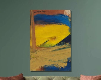 Willem de Kooning Small Painting 1958 Art Print,Abstract expressionism Art,Willem de Kooning Canvas Wall Art,Canvas Poster,Home Wall Decor32