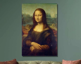 レオナルド ダ ヴィンチ モナリザ ロールド 油絵 美術館品質複製