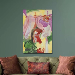 Willem de Kooning Untitled, 1978 Art Print,Willem de Kooning Canvas Wall Art,Abstract expressionism ,Canvas Poster&Panel,Home Wall Decor50