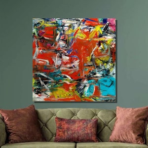 Willem de Kooning compositie Art Print, Willem de Kooning canvas muurkunst, abstracte expressionistische kunst, canvas poster, decor voor thuis en op kantoor43