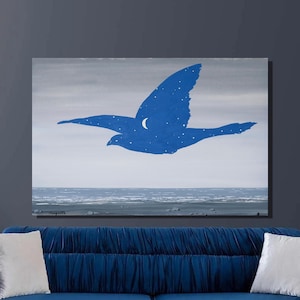 René Magritte O Beijo (Le Baiser) Impressão de Arte, René Magritte Arte de Parede em Tela, Magritte Arte, Arte Surrealista, Cartaz e Painel em Tela, Decoração de Parede35