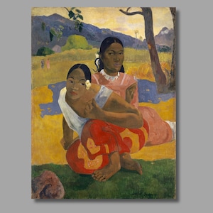 Paul Gauguin When Will You Marry Art Print,Paul Gauguin Canvas Wall Art, Gauguin Artwork,Postimpressonism,Canvas Poster & Panel,Wall Decor10