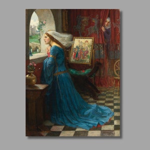 John William Waterhouse Fair Rosamund Art Print,John William Waterhouse Canvas Wall Art,Pre-Raphaelite, Canvas Poster&Panel, Wall Decor15