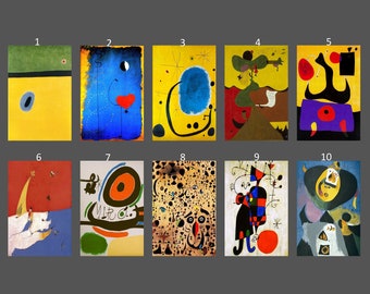 Hand Signed by Joan Miró, with COA - Dutch Interior I, 1928