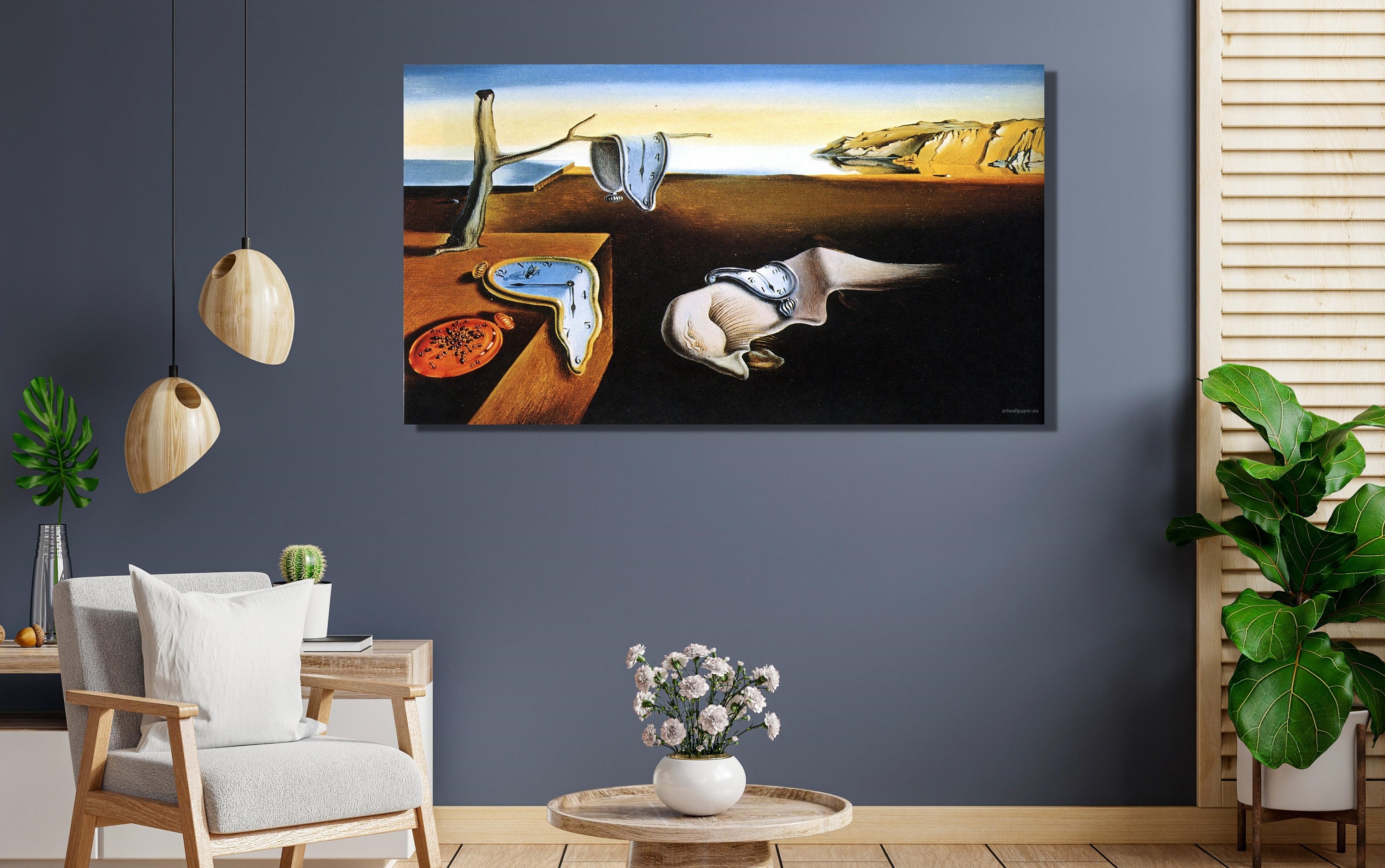 Salvador Dali 'persistence of Memory' Art Poster: Surrealist