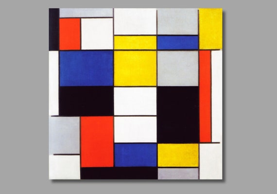 Bicosya 美工社 アートフレーム モンドリアン Piet Mondrian $50 M. Mondrian Heads to Sotheby's—and More Art News