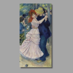 ピエール＝オーギュスト・ルノワール作「ブージヴァルのダンス」（1883
