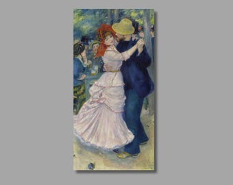 ピエール＝オーギュスト・ルノワール「ブージヴァルのダンス」1883年
