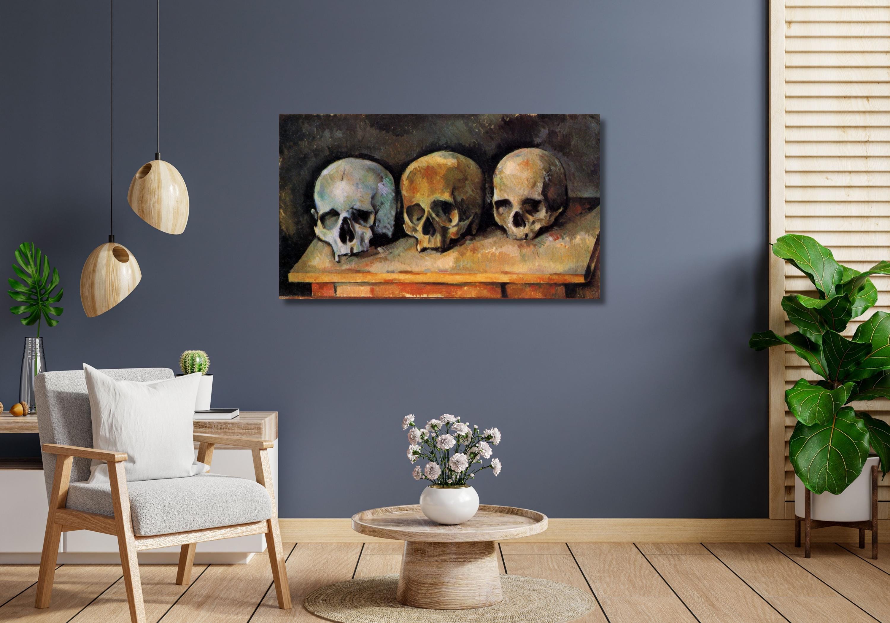 Paul Cezanne Trois Crânes (the Three Skulls) Art Print.4 - Etsy