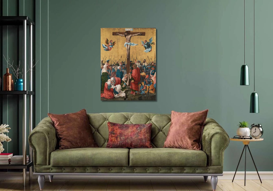 Albrecht Altdorfer Crucifixion Art Print, Albrecht Altdorfer Canvas