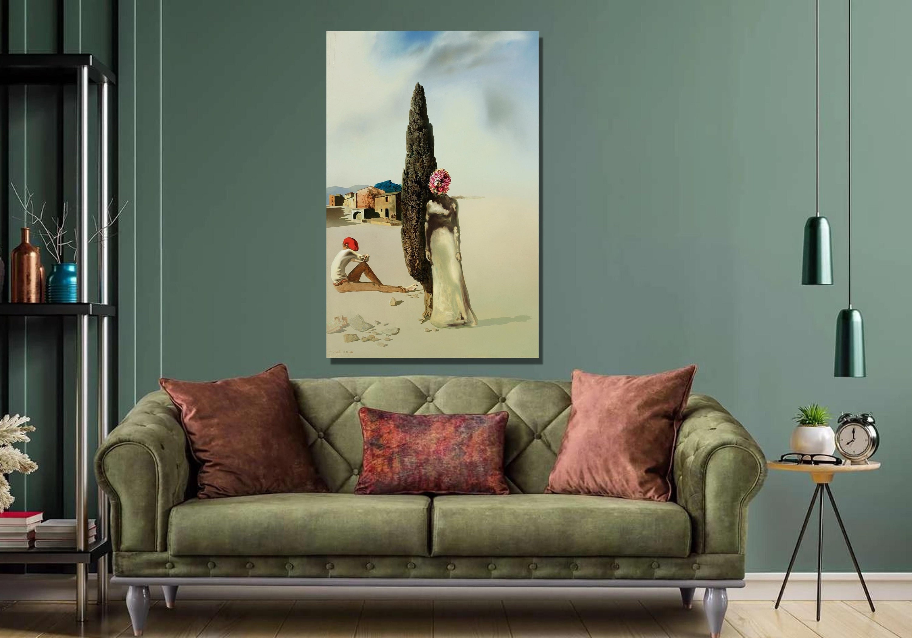 Salvador Dali 'necrophilic Spring' Canvas Art Print - Home Decor