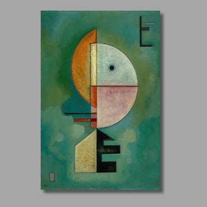 Wassily Kandinsky Upward Art Print,Wassily Kandinsky Canvas Wall Art, Canvas Print,Abstract art,Canvas Poster & Panel,Wall Decor40