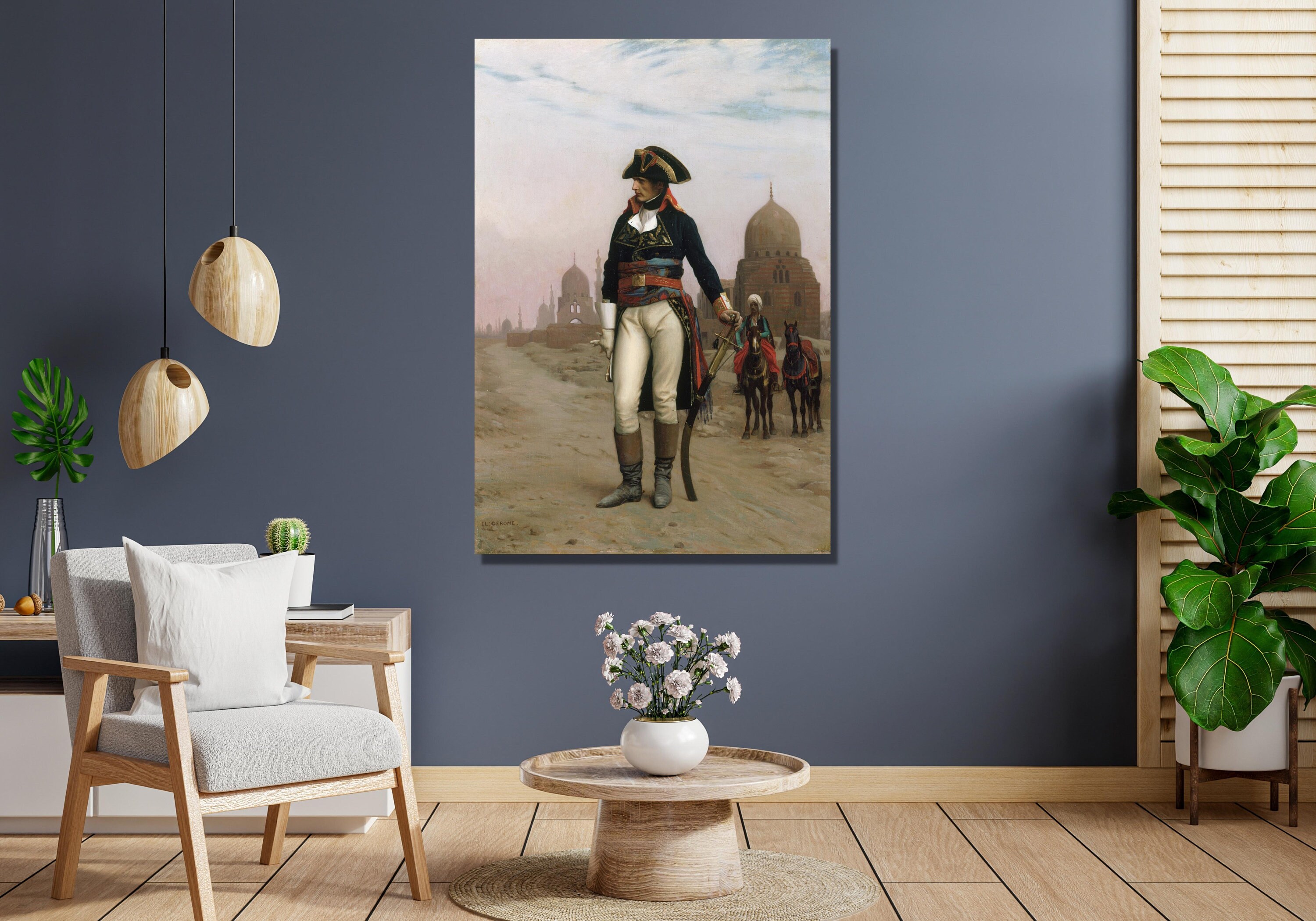 Tableau Napoléon En Egypte – Jean-Léon Gérôme – Impression Sur Toile (jlg90)