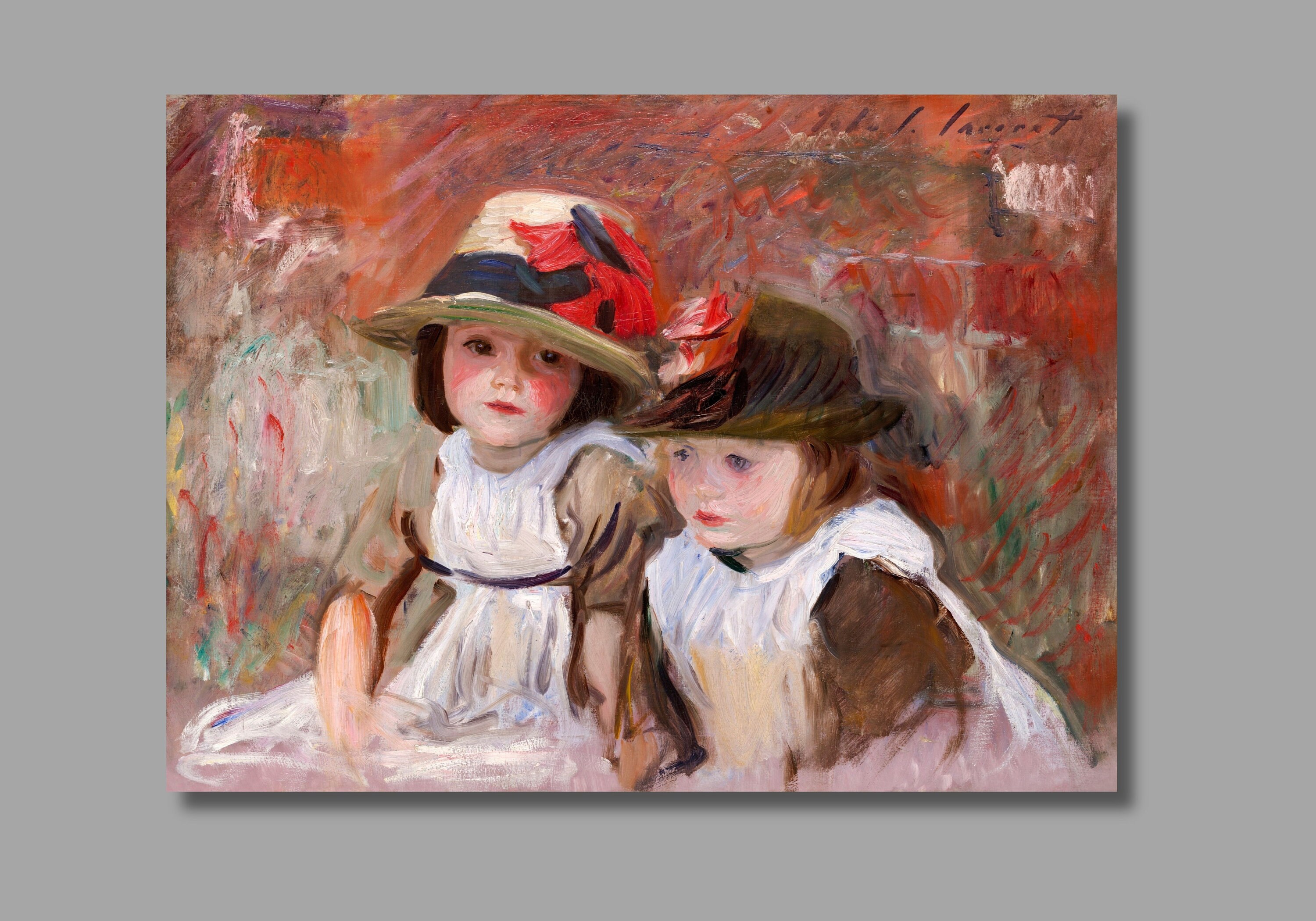 ジョン・シンガー・サージェント 村の子供たち アートプリント