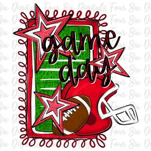 Football png, Game Day Shirt Design, Trendy Preppy Digital Download, Football Mama, Fall Sports Sublimation, Touchdown Season, DTF Design