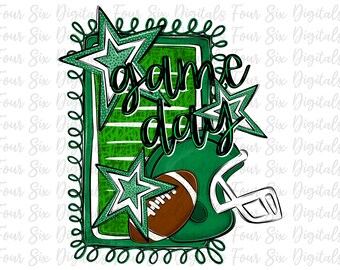 Football png, Game Day Shirt Design, Trendy Preppy Digital Download, Football Mama, Fall Sports Sublimation, Touchdown Season, DTF Design