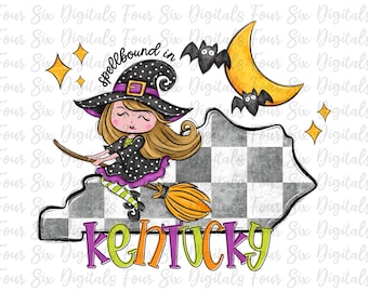 ケンタッキー ハロウィーン png、ケンタッキー州、ケンタッキーの魅惑、秋の秋ケンタッキー、米国の州、KY png、魔女のコウモリケンタッキー、不気味な KY