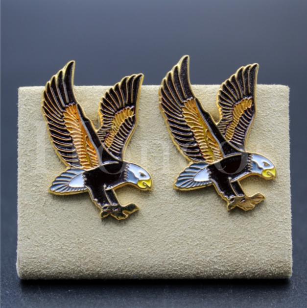 Gemelos De águila Para Hombre, Gemelos Cabeza De águila Calva Americana 