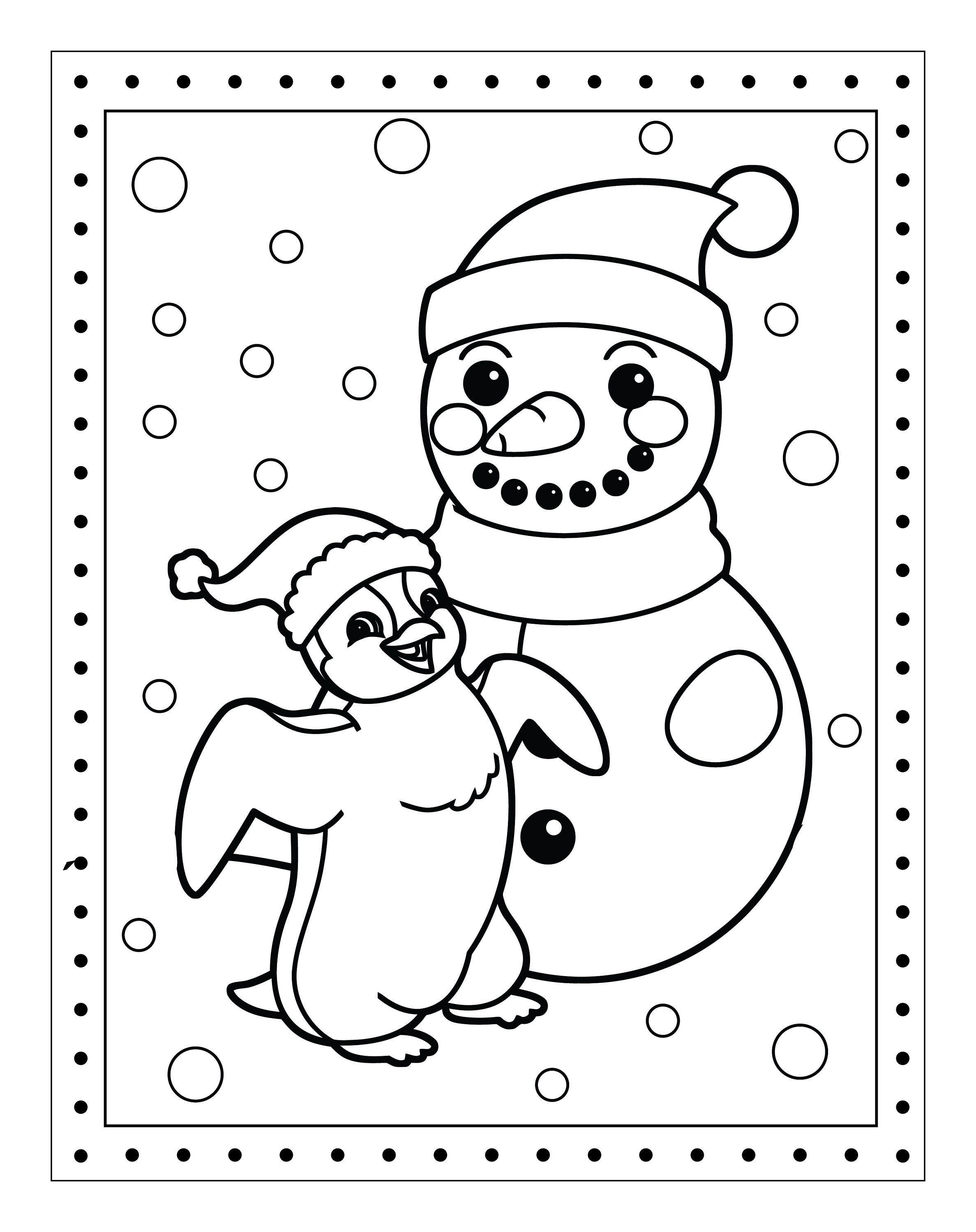 Festive Holiday Coloring Magic - Etsy