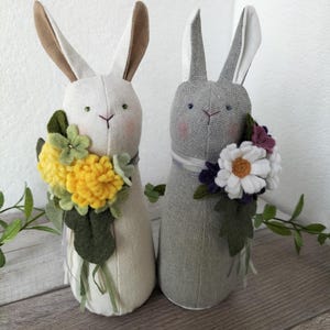 Easter bunny, small rabbit, handmade