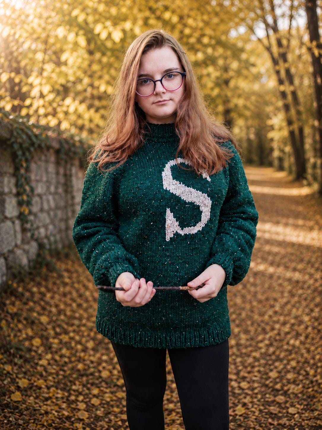 Personalized Weasley Sweater – Mrs Weasley Inspired Cozy Handmade