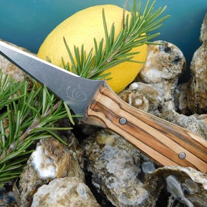 Shuck&#39;R Oyster Knife Handmade and Designed to be Ergonomic & Beautiful