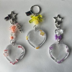 Custom Character Heart Charms image 6