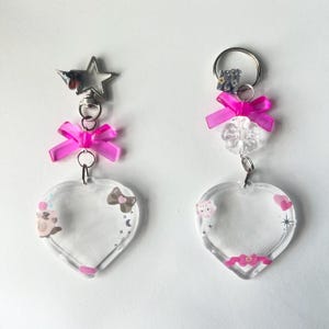 Custom Character Heart Charms image 4