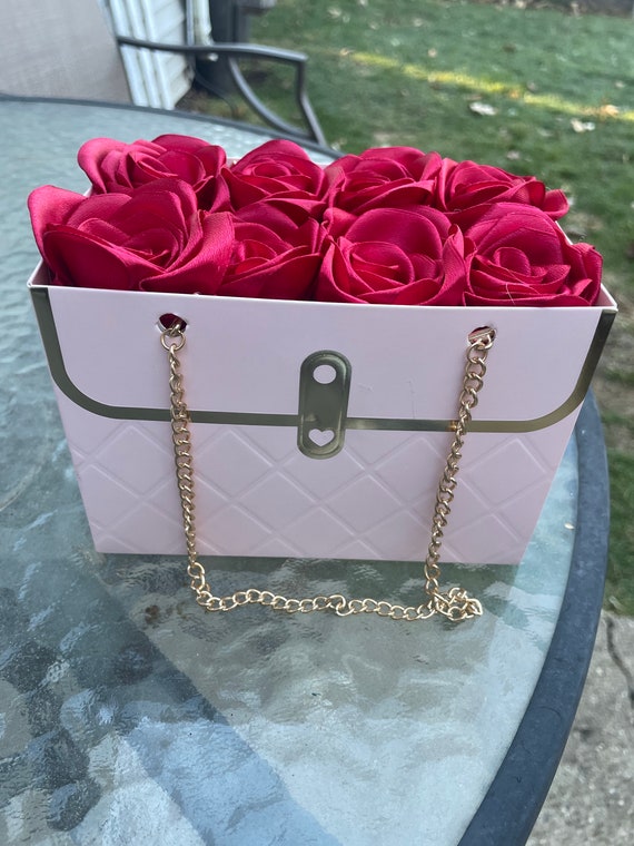 Eternal Rose Jewelry Box Eternal Rose Gift Box Tote Bag - Temu