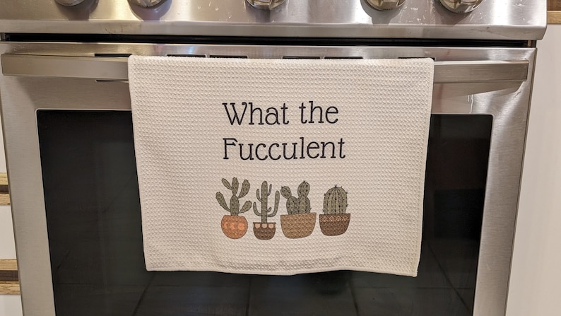 NineLivesPlants Cactus Kitchen Towel - Thumbnail 5