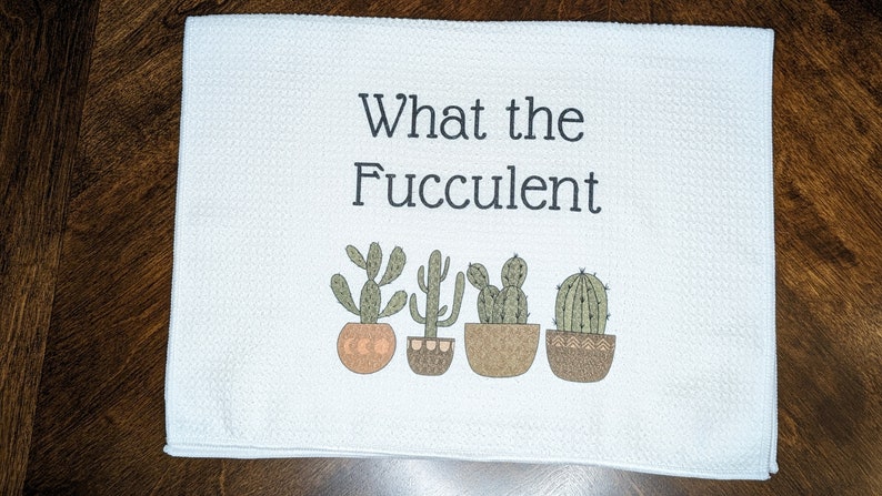 NineLivesPlants Cactus Kitchen Towel - Thumbnail 3