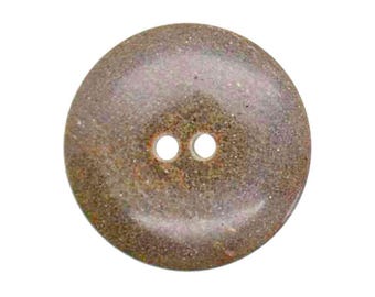 Brown Stone Effect 2 Hole Buttons Size 23mm