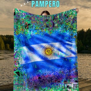 Argentina Velveteen Plush Blanket argentina mom blanket argentina grandma GIFT,Argentina  gift, Argentina flag, Argentina mom gift,
