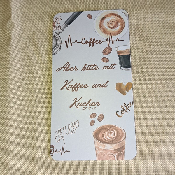 Aber bitte mit Kaffee und Kuchen