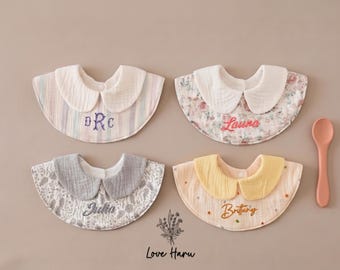 Custom baby bibs,personalized burp cloths,customized newborn gift,embroidered baby gift,baby shower gift,monogram baby gift,toddler gifts