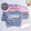 Matching Custom Puff Name Checkered Sweatshirt Bodysuit, Personalized Bubble Romper, Baby Shower Gift, Baby Birthday, Baby Christmas Gift