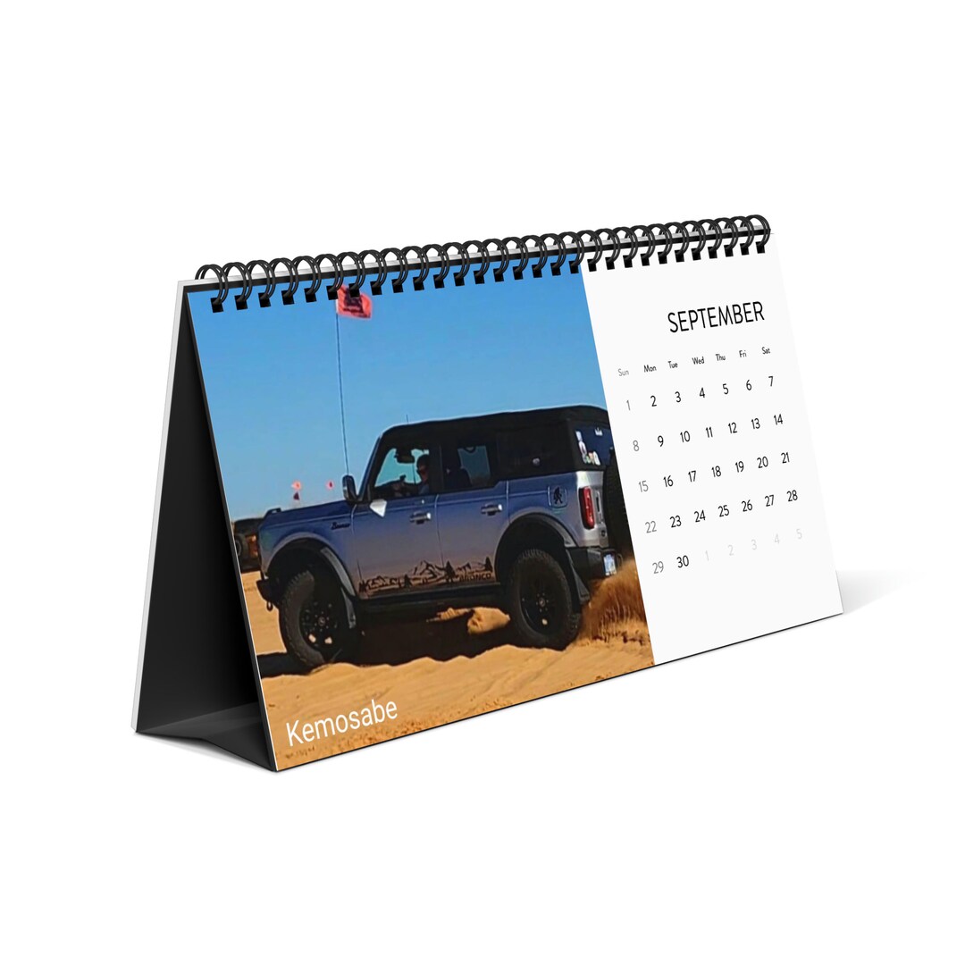 2024 Ford Bronco Desk Calendar Etsy