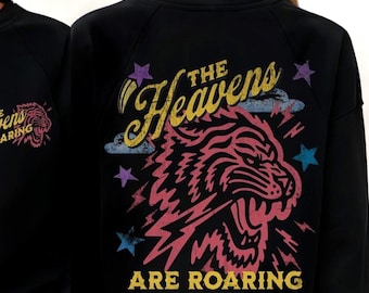 Christian Tiger PNG: Retro Bible Verse, T-Shirt Design (Digital Download)