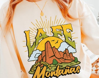 La Fe Puede Mover Montañas PNG: Spanish Christian Design (Digital Download)