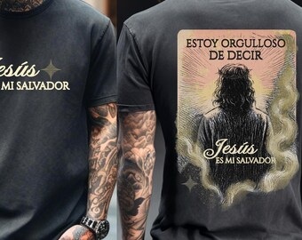 Jesus is My Savior PNG: Christian Faith Digital Art (300 DPI)